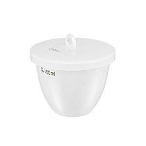 Porcelain Crucible Cup 150ml with Lid
