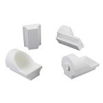 Melleco 4-Pack Dental Lab Casting Quartz Crucibles