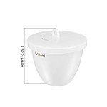 Porcelain Crucible Cup 150ml with Lid