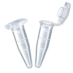 500 Pack Sterile 1.5ml Microcentrifuge Tubes