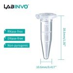 500 Pack Sterile 1.5ml Microcentrifuge Tubes
