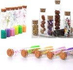 10-Pack 60ml Glass Bottles with Cork Stoppers