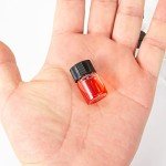 BKMAMLAB 2ml Clear Glass Bottles with Caps - 100 Pack