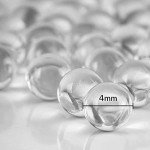 Adamas-Beta Clear Glass Boiling Stones, 4mm Beads