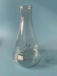 DONLAB 2000ml Borosilicate Glass Baffle Flask