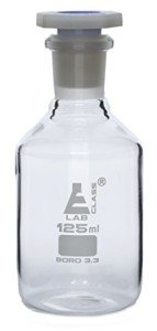 EISCO 125mL Borosilicate Glass Reagent Bottle