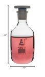 EISCO 125mL Borosilicate Glass Reagent Bottle