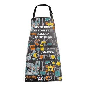 Funny Atom Science Lab Technician Apron Gift