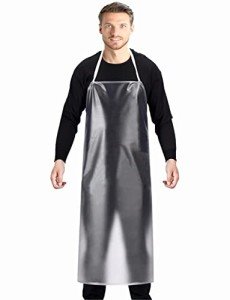 Transparent Waterproof PVC Apron for Kitchen & Lab