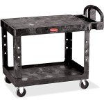 Rubbermaid 2-Shelf Utility Cart - 500 lbs Capacity