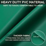 Heavy-Duty Waterproof Rubber Apron, Adjustable Size