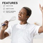 White Disposable Poly Apron 46" x 28" - 50 Pack