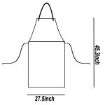 Transparent Waterproof PVC Apron for Kitchen & Lab