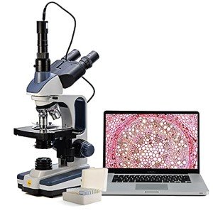Swift SW350T Trinocular Microscope with Camera & Slides