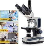 Swift SW350T Trinocular Microscope with Camera & Slides