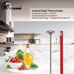 KT THERMO Instant Read Dial Thermometer 2-Pack