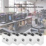 Saiper Aluminum Heater Block for 3D Printers (5-Pack)