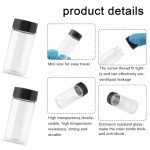 20 Pack Clear Glass Vials with Screw Caps
