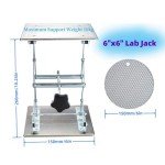 Adjustable Non-Slip Mini Scissor Jack Stand