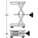 Stainless Steel Lab Scissors Jack, 6x6 Inch