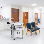 Medical Rolling Crash Cart with Accessories 29.5