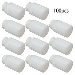 5-Pack 100ml Food-Grade Plastic Lab Bottles