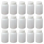 5-Pack 100ml Food-Grade Plastic Lab Bottles