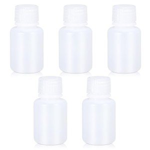 30ml Narrow Mouth Round Chemical Containers - 5 Pack