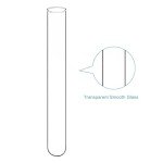 Stonylab 30-Pack Borosilicate Round Bottom Test Tubes
