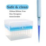 Universal 1000ul Pipette Tips - Clear, Filtered