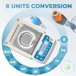 Crispaire 220g Analytical Balance Lab Scale