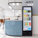 KoolMore 23" One Door Display Refrigerator, Black
