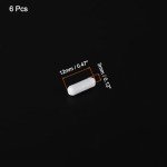 Magnetic Stirrer Stir Bar 12mm PTFE Coated - 6Pcs