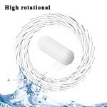4 Pack 20mm PTFE Magnetic Stir Bars, White