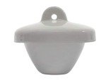 Eisco Labs 8ml Porcelain Crucible with Lid - 15 Pack