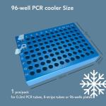 Aluminum PCR Plate Cooler for 96-Well Plates