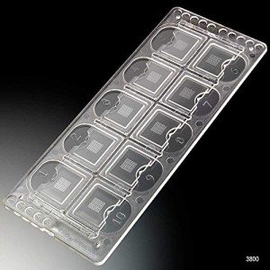 Globe Scientific 3800 Quick-Read Urinalysis Slides - 100 Pack