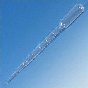 Globe Scientific Transfer Pipet, 5mL, Pack of 400