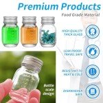 1oz Glass Medicine Bottles with Scale and Cap