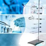 HYDDNice Lab Stand and Clamp Metalware Set