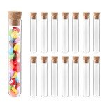 20pcs Glass Test Tubes with Cork Stoppers