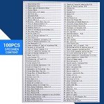 100 Microscope Slides with Specimens for All Ages