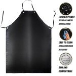 Homslover Heavy-Duty Waterproof Vinyl Lab Apron