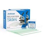 AmScope 100 Blank Microscope Slides with Covers