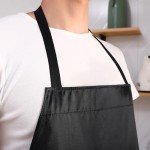 Extra Long Waterproof Bib Apron Set - 2 Pack