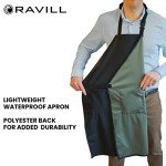 Waterproof Heavy Duty 35" Work Apron with Pockets