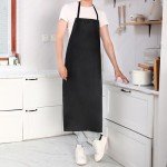 Extra Long Waterproof Bib Apron Set - 2 Pack