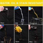 Adjustable Waterproof Black Work Aprons - 2 Pack