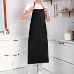 Extra Long Waterproof Bib Apron Set - 2 Pack