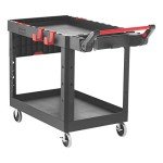 Heavy-Duty Rubbermaid Utility Cart - 500 lb Capacity